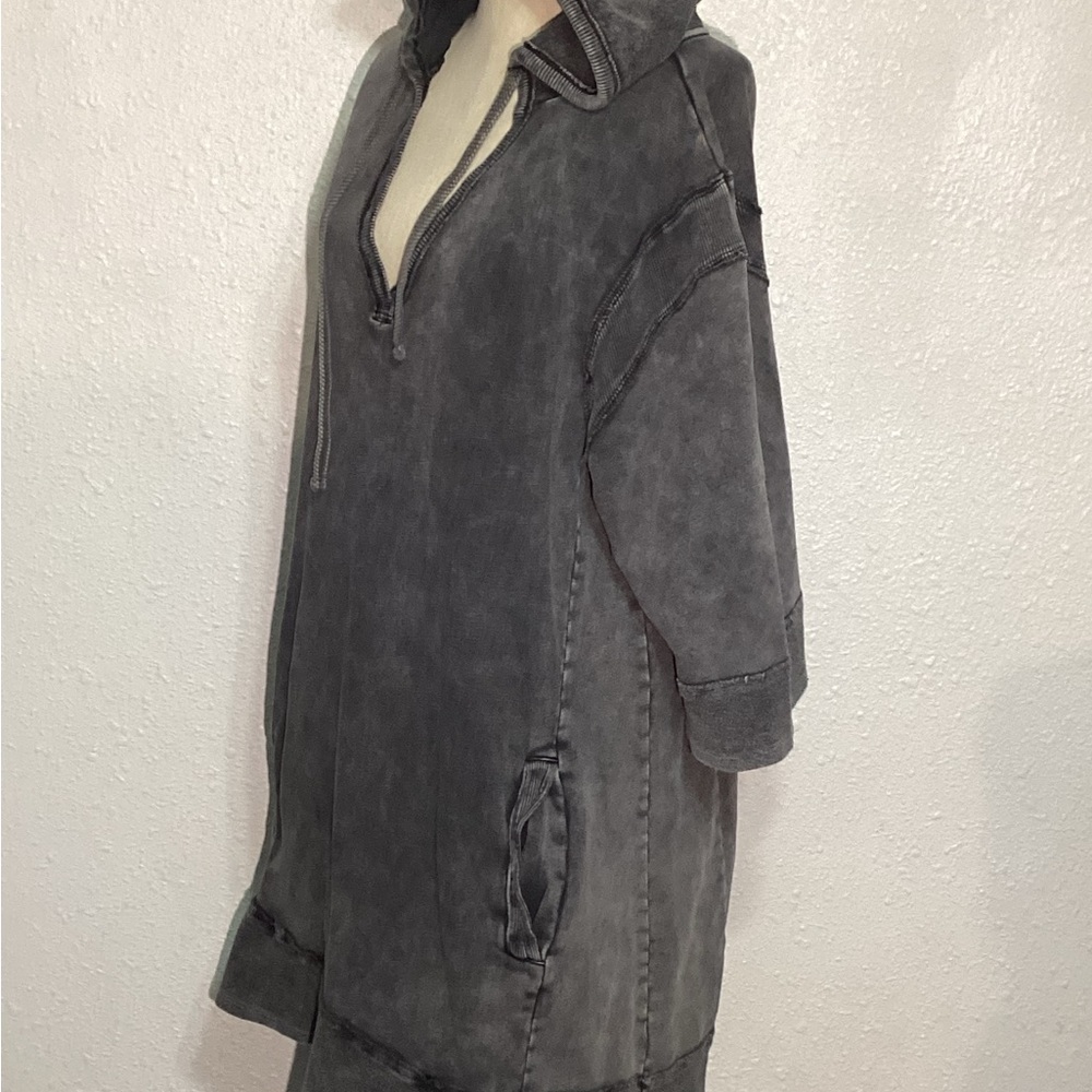 Daily practice by Anthropologie sport hoodie mini dress size large Dress - Picture 3 of 7